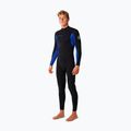 Vyriškas plaukimo kostiumas Rip Curl Trad 3/2 mm Back Zip black/blue 3