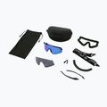 Rinkinys Jetpilot Shield Sunnie/Google Kit smoke/blue mirror