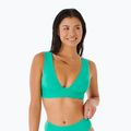 Rip Curl Premium Surf Deep V 60 žalia maudymosi kostiumėlio viršutinė dalis GSIFN9