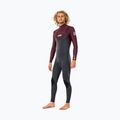 Rip Curl Dawn Patrol vyriškas 4/3 mm pilkos ir kaštoninės spalvos maudymosi kostiumas WSM9CM