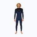 Rip Curl Dawn Patrol vyriškas 3/2 mm tamsiai mėlynas maudymosi kostiumėlis WSM9DM 3