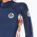 Rip Curl Dawn Patrol moteriškas 4/3 mm tamsiai mėlynas WSM9HS hidrokostiumas 4