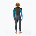 Vyriškas Rip Curl Omega 5/3 mm GB B/Zip 70 pilkai mėlynas plaukimo hidrokostiumas 113MFS 2