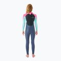 Rip Curl Groms Omega 3/2GB B/Zip 20 rausvai mėlynas vaikiškas hidrokostiumas 118BFS 2