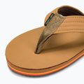 Vyriškos šlepetės per pirštą Rip Curl Revival Leather Open Toe tan 7