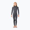 Vaikiškas plaukimo putplastis Rip Curl Dawn Patrol Back Zip 4/3mm GB Jr charcoal grey