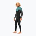Rip Curl vyriškas D/Patrol Perf C/Zip 4/3 mm GB M 8088 black/green maudymosi kostiumėlis 15NMFS
