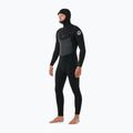 Vyriškas plaukimo hidrokostiumas Rip Curl Dawn Patrol Hooded 6/4 mm Chest Zip black 3