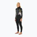 Moteriškas plaukimo hidrokostiumas Rip Curl Omega 3/2 mm Back Zip khaki 3