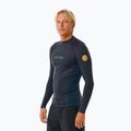 Vyriški plaukimo marškinėliai ilgomis rankovėmis Rip Curl Dawn Patrol UPF Performance navy marle 4