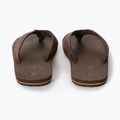 Vyriškos šlepetės per pirštą Rip Curl Revival Leather Open Toe brown 10