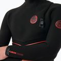 Vyriškas plaukimo hidrokostiumas Rip Curl Flashbomb Fusion 5/4mm Hooded Zip Free black 5