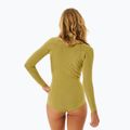 Moteriškas plaukimo hidrokostiumas Rip Curl G-Bomb 1 mm 2.0 LS Spring Front Zip khaki 3