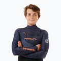 Rip Curl Flashbomb 4/3 mm Chest Zip purple night vaikiškos plaukimo putos 5