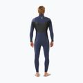 Moteriškas plaukimo hidrokostiumas Rip Curl Dawn Patrol 5/3mm Chest Zip dark navy 2