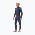 Moteriškas plaukimo hidrokostiumas Rip Curl Dawn Patrol 5/3mm Chest Zip dark navy