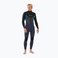 Moteriškas plaukimo hidrokostiumas Rip Curl Dawn Patrol 4/3mm Chest Zip purple night 4