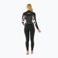 Moteriškas plaukimo hidrokostiumas Rip Curl Dawn Patrol 4/3mm Chest Zip Sublimed black/ black/ multi 2