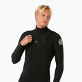 Vyriškas plaukimo hidrokostiumas Rip Curl Dawn Patrol 4/3 mm Chest Zip black 4