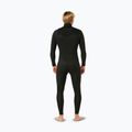 Vyriškas plaukimo hidrokostiumas Rip Curl Dawn Patrol 3/2 mm Chest Zip black 2