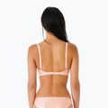 Rip Curl Classic Surf D-Dd Crop 281 rožinės ir oranžinės spalvos maudymosi kostiumėlio viršutinė dalis 024WSW 5