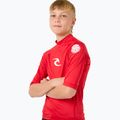 Vaikiški plaukimo marškinėliai Rip Curl Lycra Brand Wave UPF red 6
