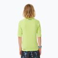 Vaikiški plaukimo marškinėliai Rip Curl Brand Wave UPF Rash Vest lime 3