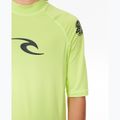 Rip Curl Brand Wave UPF Rash Vest vaikiški maudymosi marškinėliai lime 5