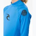 Vaikiški plaukimo marškinėliai Rip Curl Lycra Brand Wave UPF blue gum 4