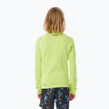 Vaikiški plaukimo marškinėliai ilgomis rankovėmis Rip Curl Brand Wave UPF Rash Vest lime 3