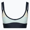 Maudymosi kostiumėlio viršus Rip Curl Block Party Spliced Crop navy
