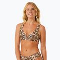 Maudymosi kostiumėlio viršus Rip Curl Sea Of Dreams Revo Halter brown 3