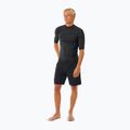 Vyriški plaukimo marškinėliai Rip Curl Dawn Patrol UPF Performance black marle 2