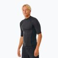 Vyriški plaukimo marškinėliai Rip Curl Dawn Patrol UPF Performance black marle 4