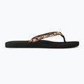 Moteriškos šlepetės per pirštą Rip Curl Freedom Bloom Open Toe black/brown 2