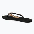 Moteriškos šlepetės per pirštą Rip Curl Freedom Bloom Open Toe black/brown 3