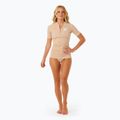 Moteriški maudymosi marškinėliai Rip Curl Premium Surf Upf S/S šviesiai rudi 2