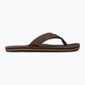 Vyriškos šlepetės per pirštą Rip Curl Revival Leather Open Toe brown 2