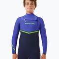 Rip Curl Flashbomb 3/2 mm Chest Zip wild berry vaikiškos plaukimo putos 4
