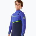 Rip Curl Flashbomb 3/2 mm Chest Zip wild berry vaikiškos plaukimo putos 5