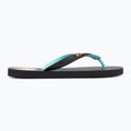 Vyriškos šlepetės per pirštą Rip Curl Wetty Fade Bloom washed black 2