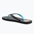 Vyriškos šlepetės per pirštą Rip Curl Wetty Fade Bloom washed black 3