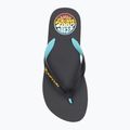 Vyriškos šlepetės per pirštą Rip Curl Wetty Fade Bloom washed black 5
