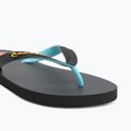 Vyriškos šlepetės per pirštą Rip Curl Wetty Fade Bloom washed black 7
