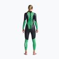 Moteriškas triatlono hidrokostiumas 2XU Propel Openwater black/bright green 2