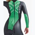 Moteriškas triatlono hidrokostiumas 2XU Propel Openwater black/bright green 8