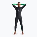 Vyriškas triatlono hidrokostiumas 2XU Propel Openwater black/bright green 3
