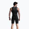 Vyriškas dviračių tank topas 2XU Core Tri Tank black/white 2