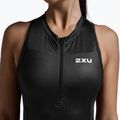 Moteriškas dviračių tank topas 2XU Core Tri Tank black/white 5