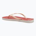 Moteriškos šlepetės per pirštą Rip Curl Bondi Bloom hibiscus red 3